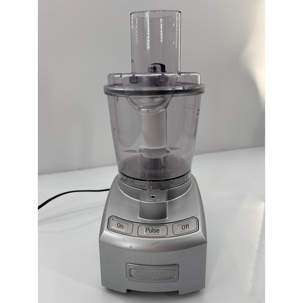 Discontinued Cuisinart Silver Compact Food Processor/crack on blade cover